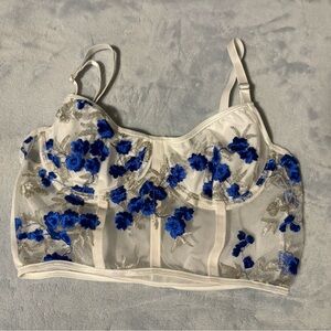 Floral Embroidered Bralette